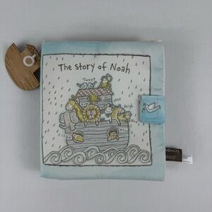 The Story of‎ Noah Soft Book, Noah’s Ark, Bible, Baby shower strong closure-NEW